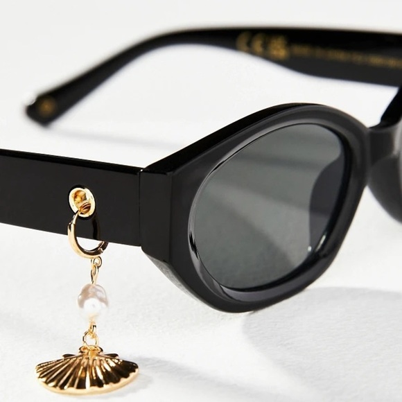 Anthropologie Icon Seashell Sunglasses New